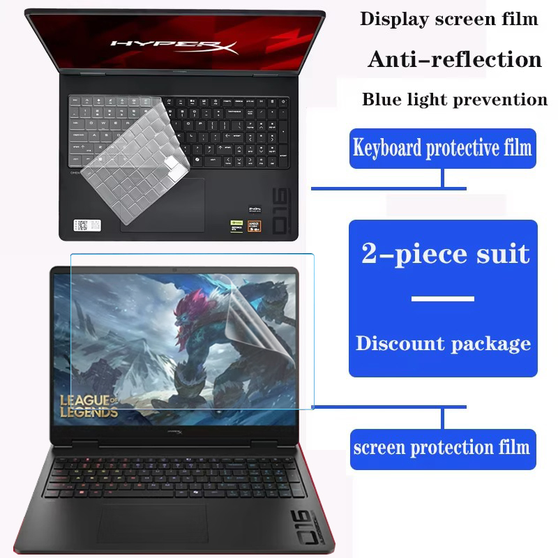 Gaming Keyboard Hyperx - สำหรับเอชพี ไฮเปอร์เอ็กซ์ โอเมน 16 นิ้วเกมมิ่ง 16-am2715nr