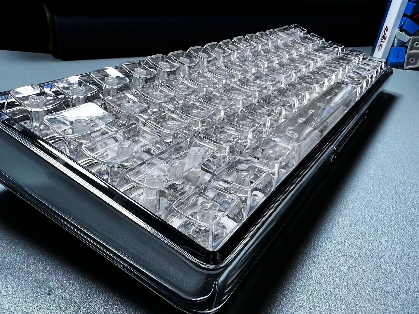 132 คีย์คริสตัลโปร่งใสคีย์แคปส - Keyboard Gaming Transparent บทวิจารณ์และราคา