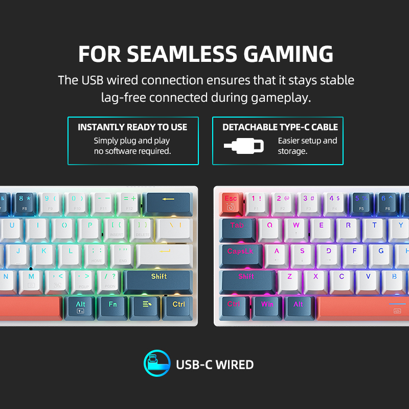 คีย์บอร์ดกลไกขนาดเล็ก Machenik - Gaming Keyboard E Yooso บทวิจารณ์และราคา
