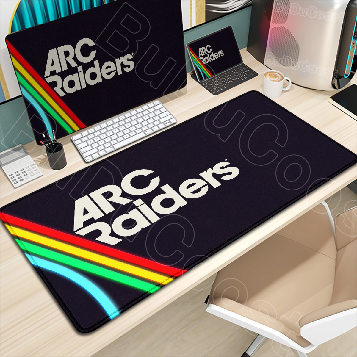 แผ่นรองเมาส์ลายอนิเมะเกม ARC R - Gaming Keyboard Typewriter บทวิจารณ์และราคา