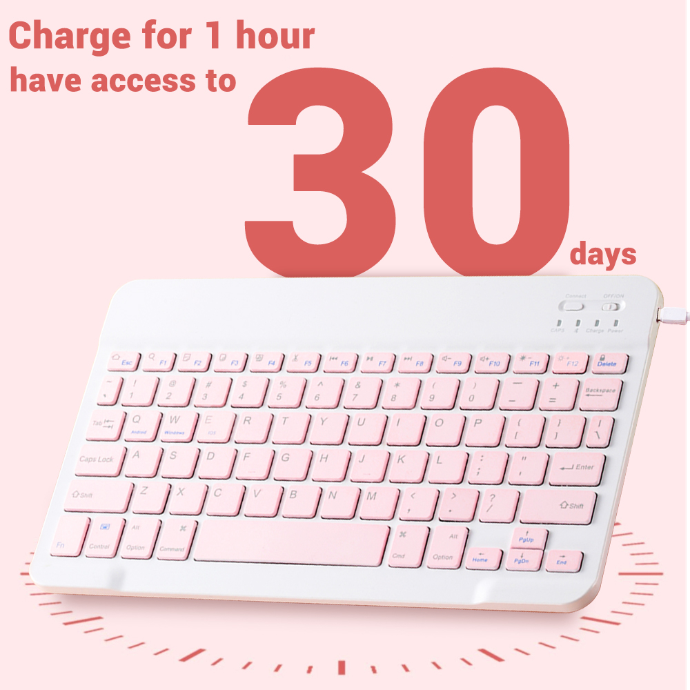 มินิคีย์บอร์ดไร้สายบลูทูธคีย์บ - Gaming Keyboard Wireless บทวิจารณ์และราคา