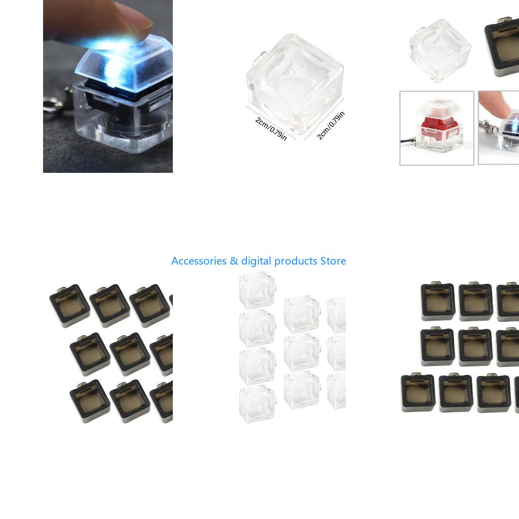 77JD 10PCS Single Frame Mechan - Gaming Keyboard Tester บทวิจารณ์และราคา