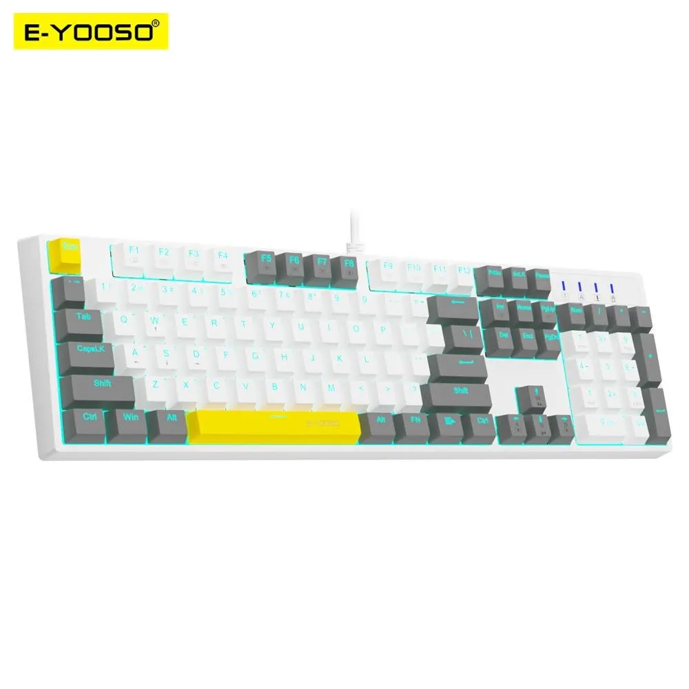 E-YOOSO Z14 USBคีย์บอร์ดแบบมีส - Gaming Keyboard E Yooso บทวิจารณ์และราคา