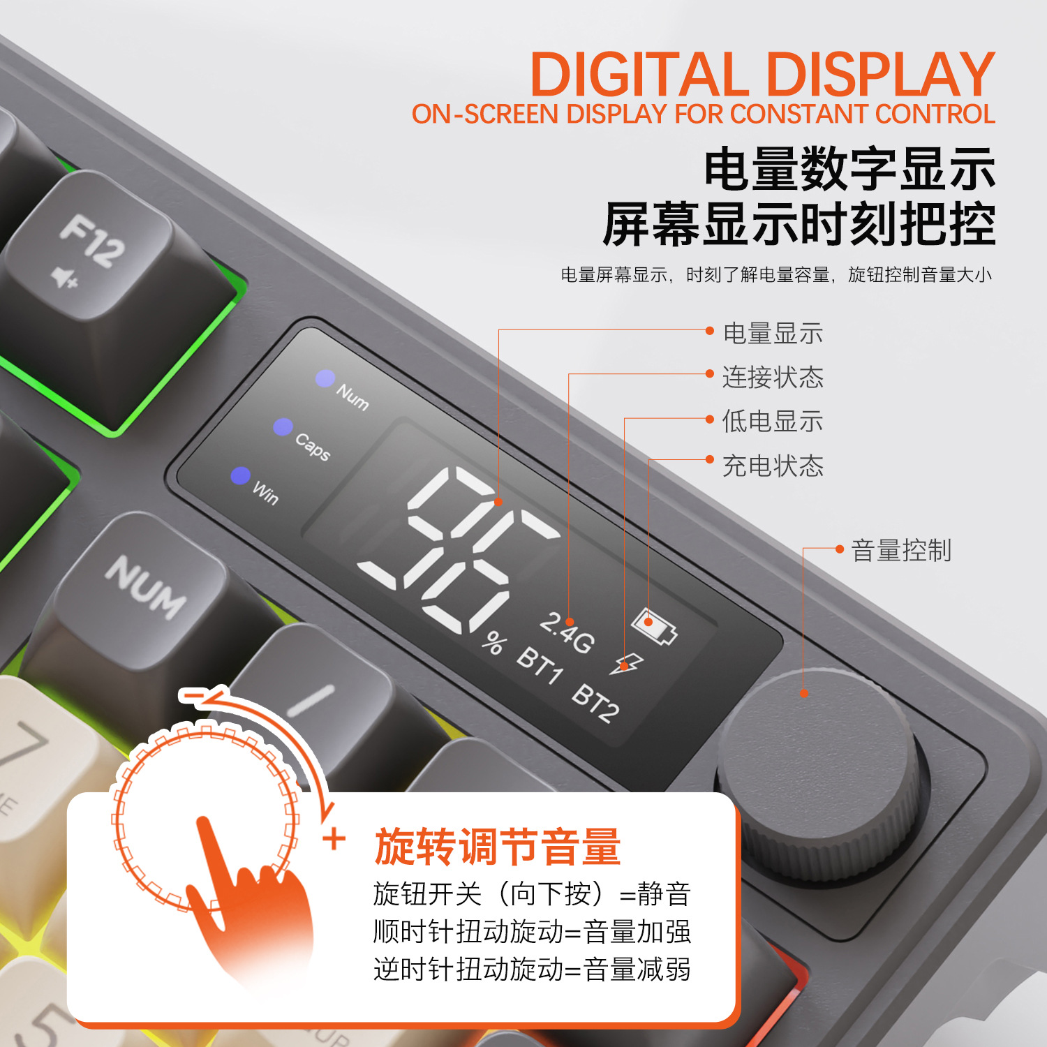 ชุดคีย์บอร์ดและเมาส์เกมมิ่งไร้ - Gaming Keyboard Wireless บทวิจารณ์และราคา