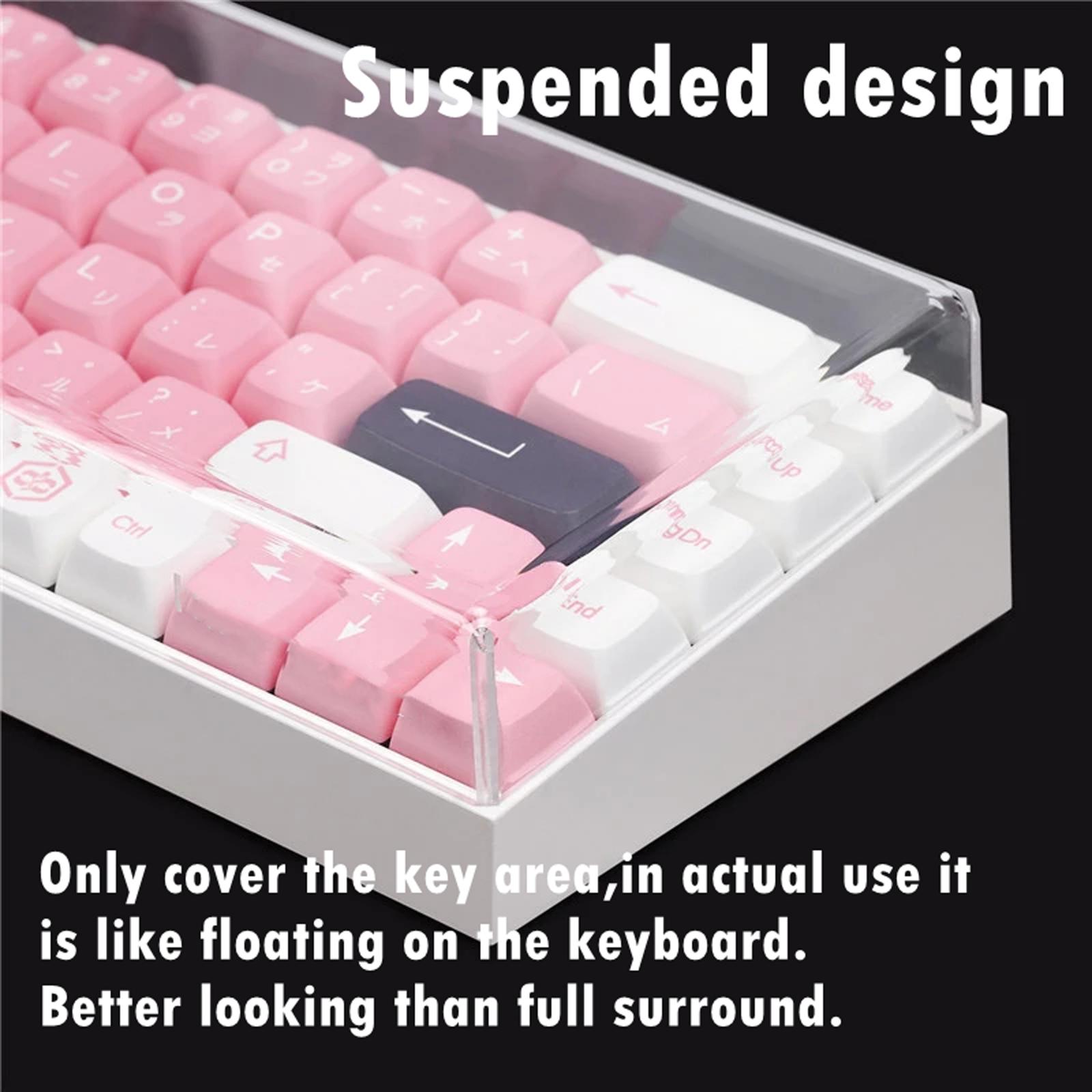 อะคริลิคคีย์บอร์ดฝุ่นพรีเมี่ยม - Keyboard Gaming Transparent บทวิจารณ์และราคา