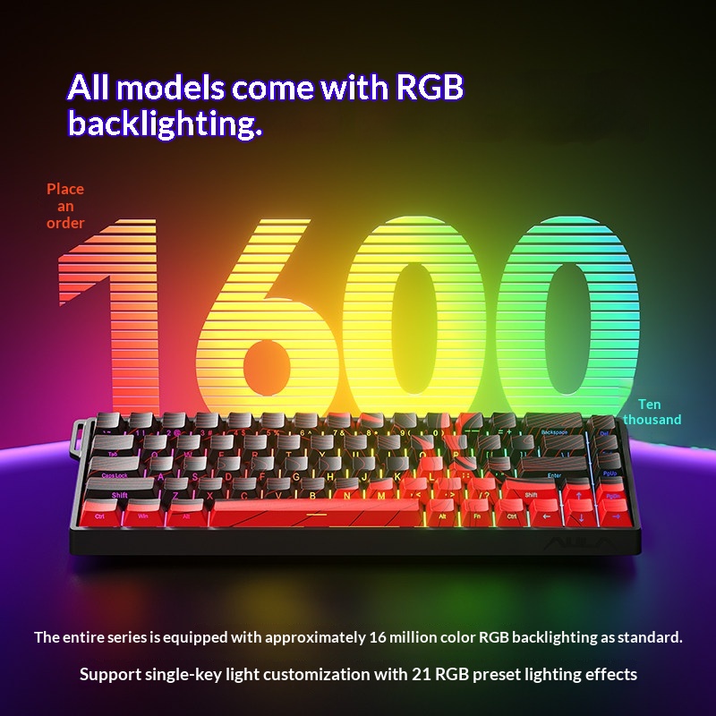 อูล่า วิน 60 คีย์บอร์ดแมคคานิค - Keyboard Gaming Transparent บทวิจารณ์และราคา