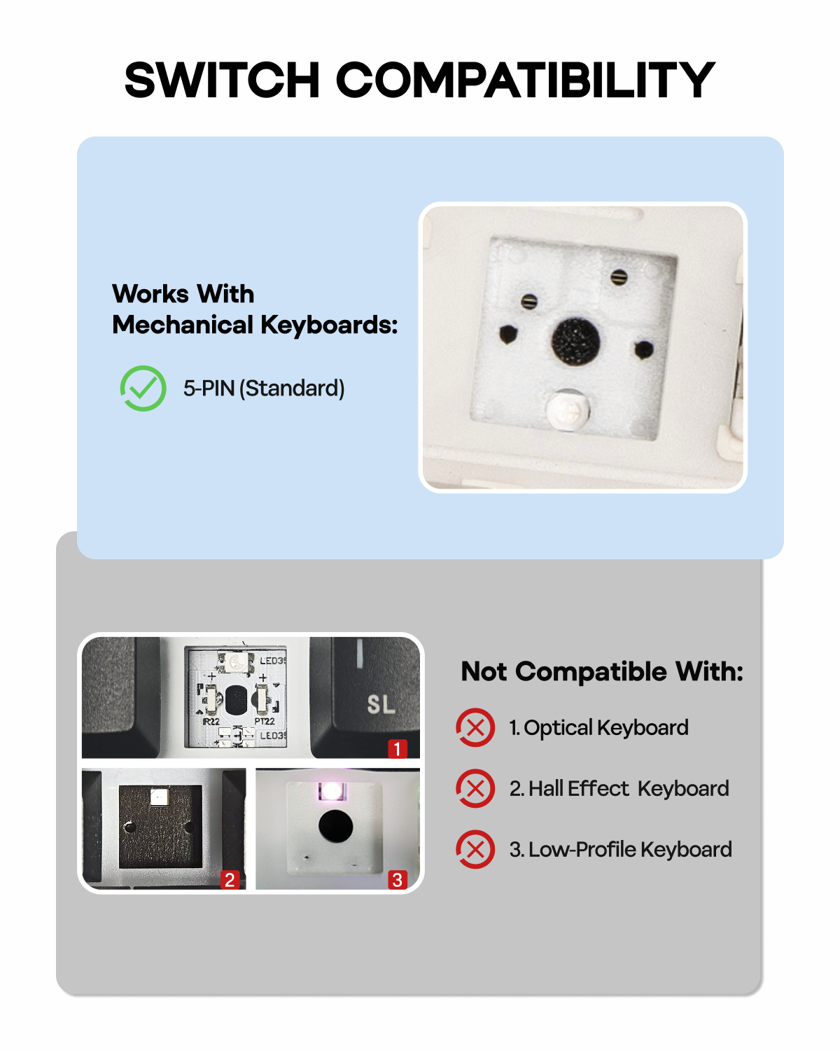 ชุดสวิตช์สัมผัส EPOMAKER จำนวน - Mechanical Switch Tester บทวิจารณ์และราคา